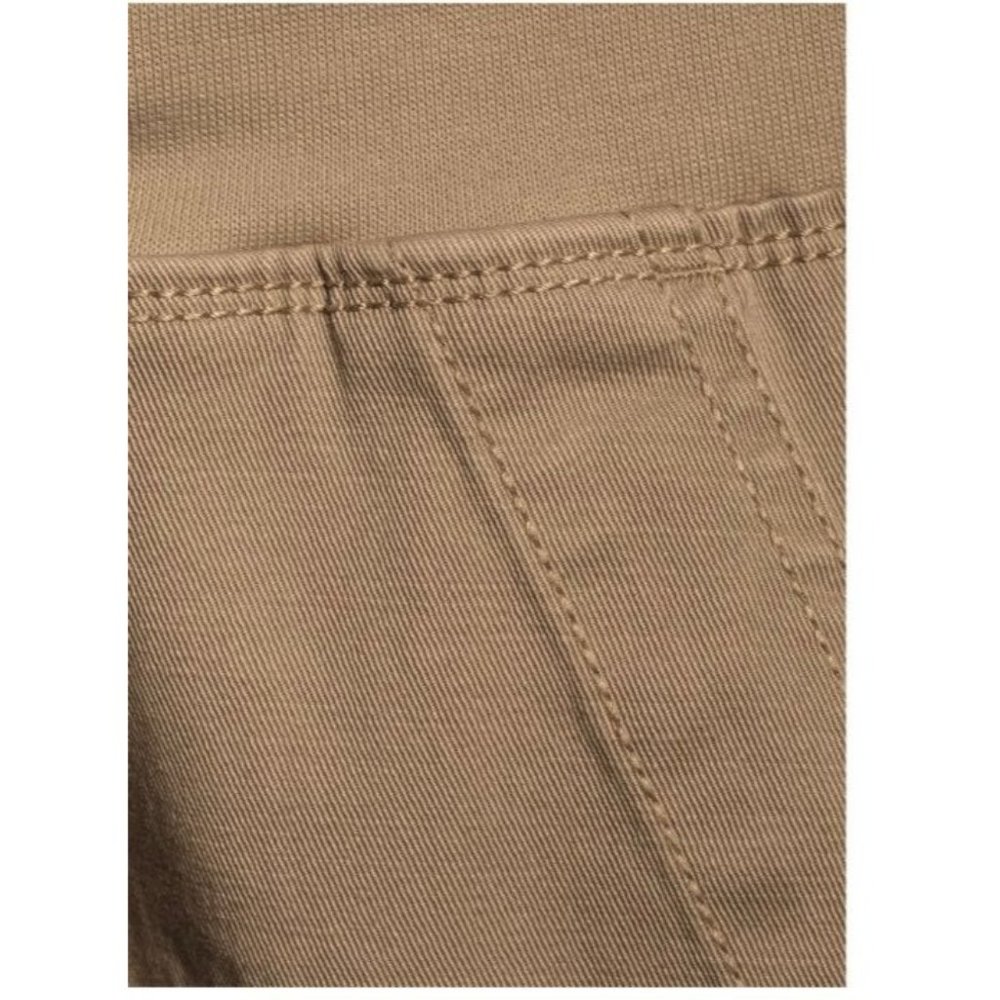 Pants cargo capri bottom tan cream plus size pants - Picture 6 of 11